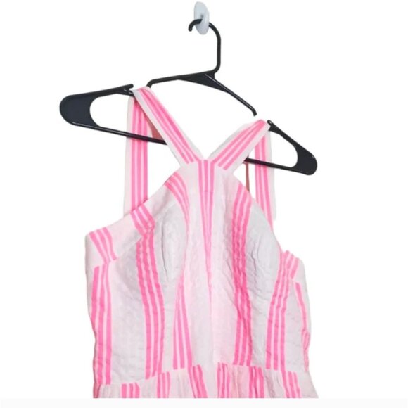 Lilly Pulitzer Jenette Striped Halter Maxi Dress Sails & Stripes Womens Size 2 - Picture 13 of 16